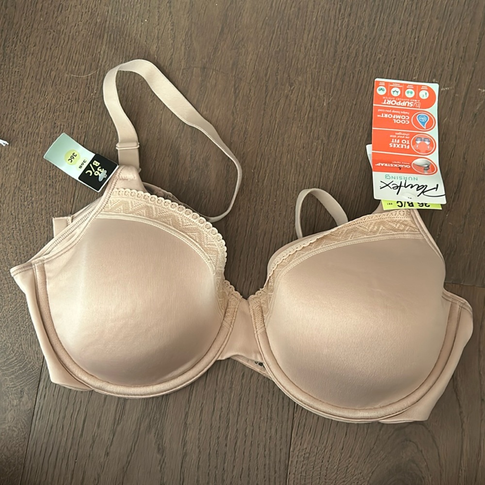 4/$25 Playtex nursing bra